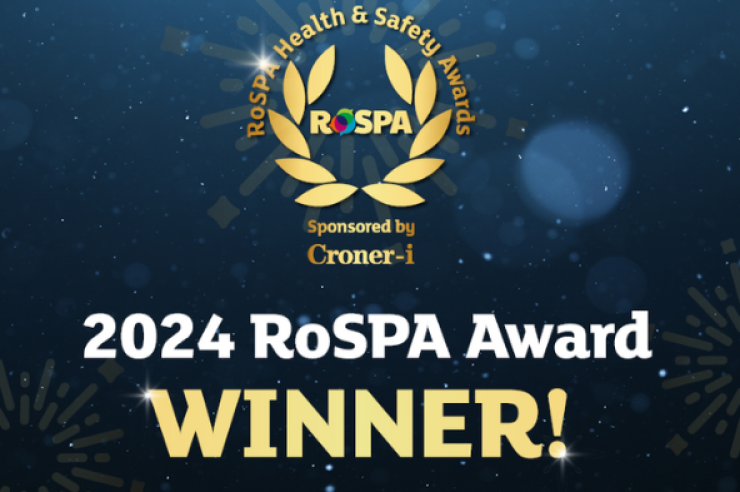 Taziker Win RoSPA Gold Award for the fourth year in a row